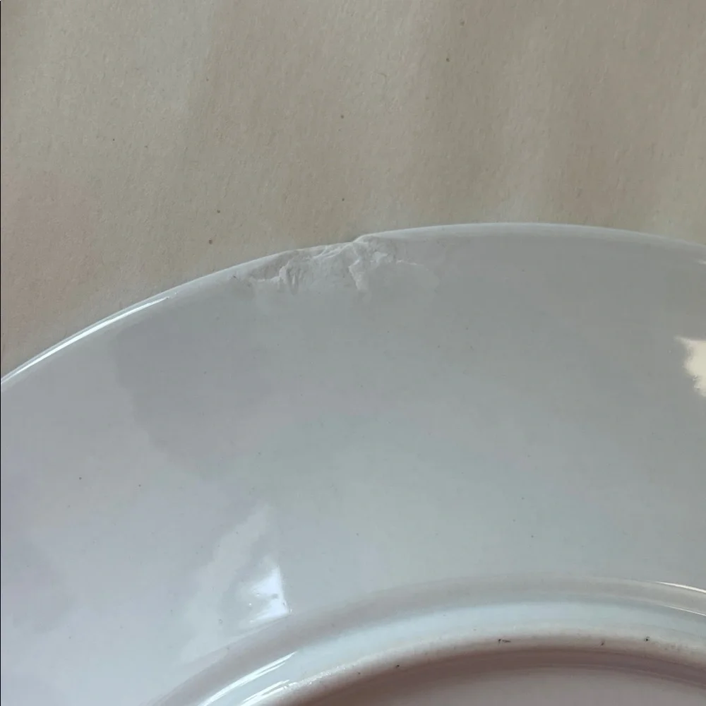 China “Christmas In The Park” Porcelain Ware 11.5 ” Rimmed Dinner Plates – Set 2